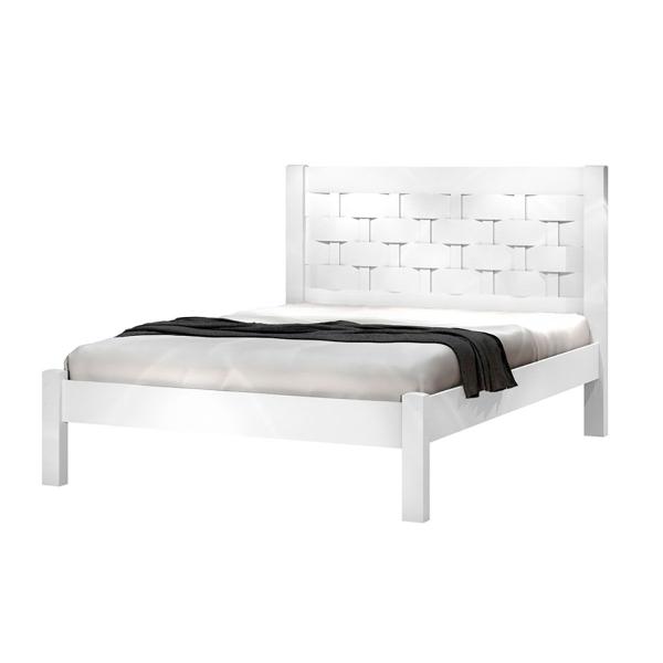 Imagem de Cama de Casal Laila Branco - J&a Móveis