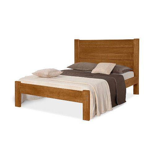 Cama De Casal Lara 1.40 Imbuia - Atraente Móveis Imagem de Cama De Casal Lara 1.40 Imbuia - Atraente Móveis