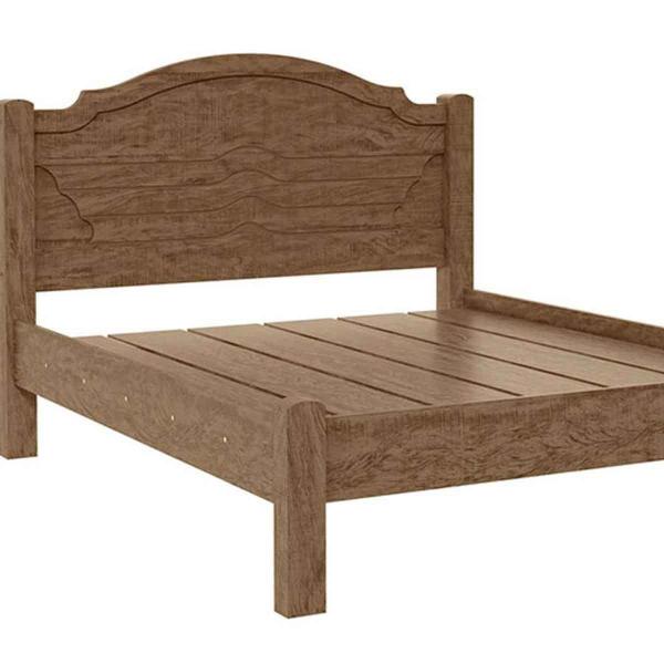 Imagem de Cama de Casal Madeira 5 Travessas 5 Ripas 100% MDF Master