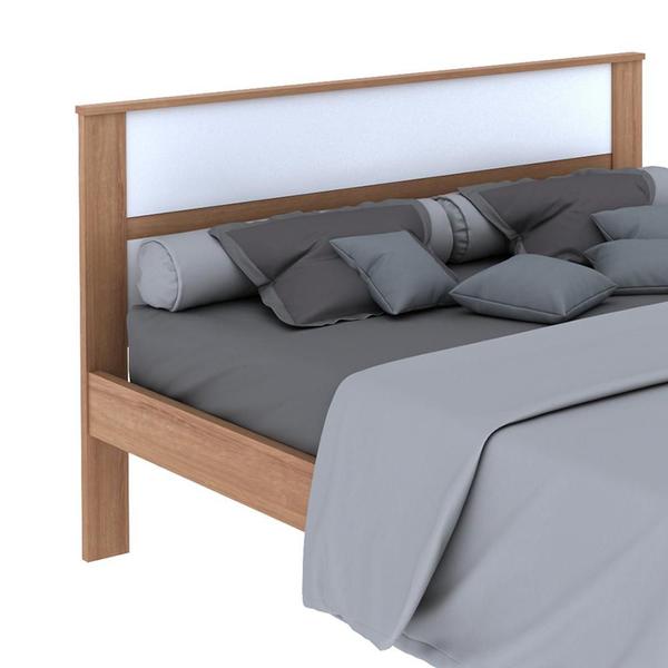 Imagem de Cama de Casal para Colchão 138 x 188 cm Multimóveis VCR35009