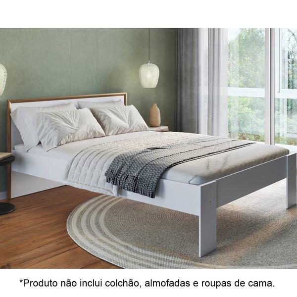 Imagem de Cama de Casal para colchão de 138x188cm Los Angeles CM140 Art in Móveis