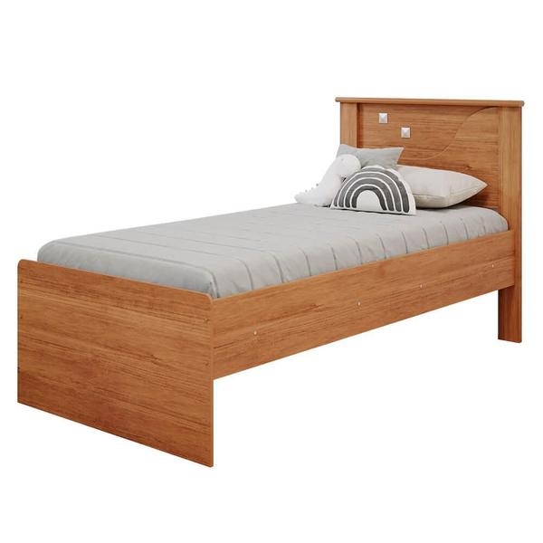 Imagem de Cama de Solteiro Cimol Bia 100% MDF - Cinamomo