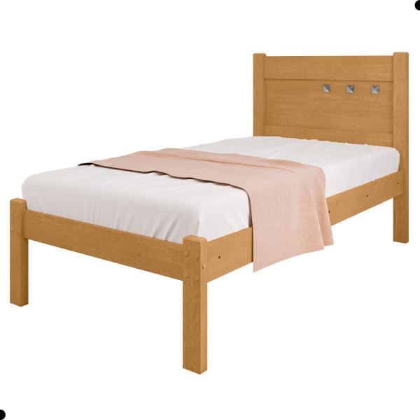 Imagem de Cama  de Solteiro Flex Guaraci Com Collchão Naturalle Off White