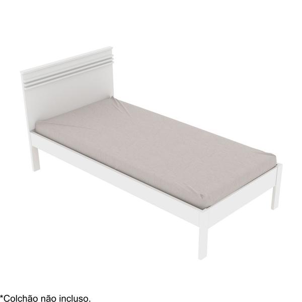 Imagem de Cama de solteiro para colchão 88cm CM8010 Tecno Mobili