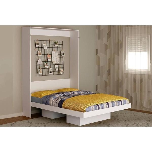 Imagem de Cama Dobrável CM8016 Articulada Branco - Tecno Mobili