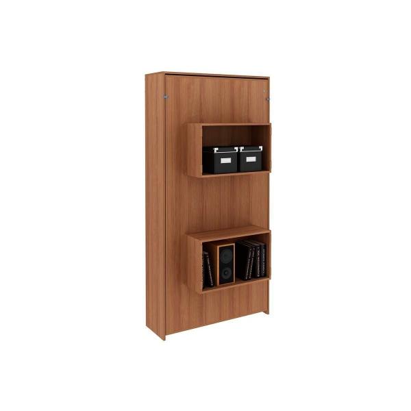 Cama Dobrável Multifuncional Articulada CM8015 Branco - Tecno Mobili Imagem de Cama Dobrável Multifuncional Articulada CM8015 Branco - Tecno Mobili
