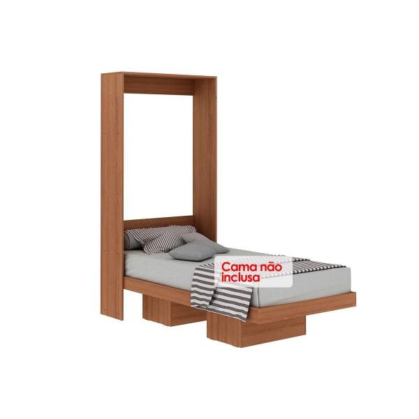 Cama Dobrável Multifuncional Articulada CM8015 Branco - Tecno Mobili Imagem de Cama Dobrável Multifuncional Articulada CM8015 Branco - Tecno Mobili