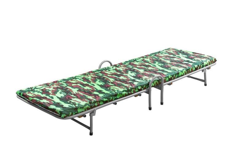 Imagem de Cama Dobrável Portátil Com Colchão Para Camping, Pescaria, Acampamento - Envio Em 24 Horas