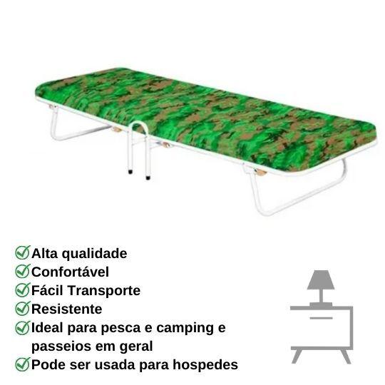 Imagem de Cama Dobravel Portatil Soho Branco