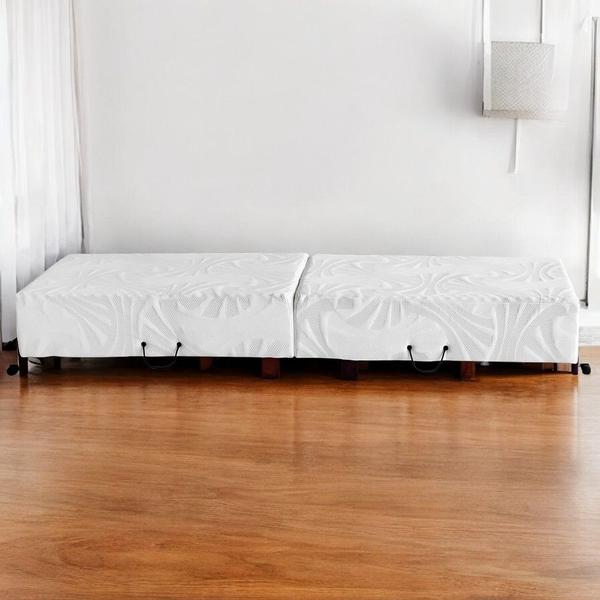 Imagem de Cama Dobrável, Solteiro MAGNÉTICA, de Abrir com Colchão Embutido 70cm x 190cm Kenko Premium