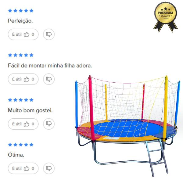 Imagem de Cama Elástica Pula Pula Trampolim Nacional - 2,30m - RotoPlay