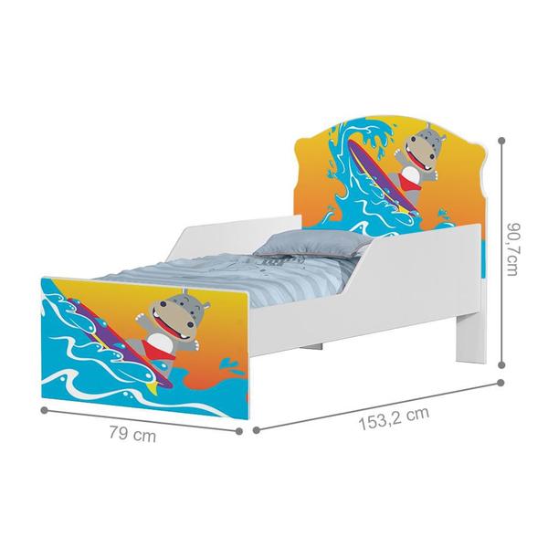 Imagem de Cama Fun Surfista Solteiro