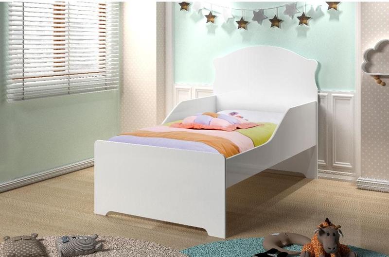 Imagem de Cama Infantil Branco Premium com Colchão