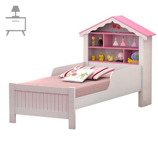 Imagem de Cama Infantil Casinha de Princesa com Colchão