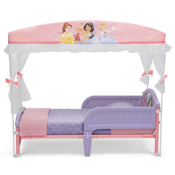 Imagem de Cama infantil com dossel Delta Children Disney Princess