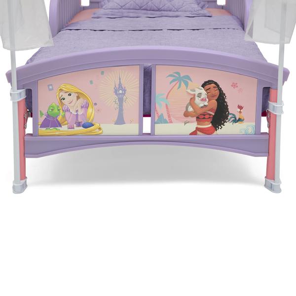 Imagem de Cama Infantil com Dossel Delta Children Disney Princess