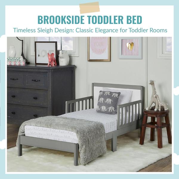 Imagem de Cama infantil Dream On Me Brookside Steel Grey Pinewood