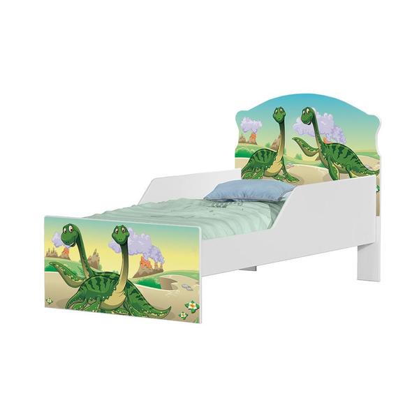 Imagem de Cama Infantil Dupla Dinos Com Colchão