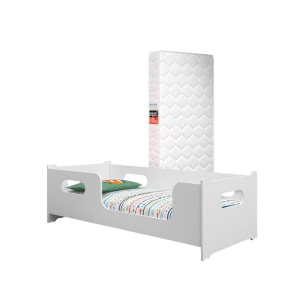 Cama Infantil Encanto Montessoriana Para Quarto De Criança Menina E Menino Com Colchão Com...