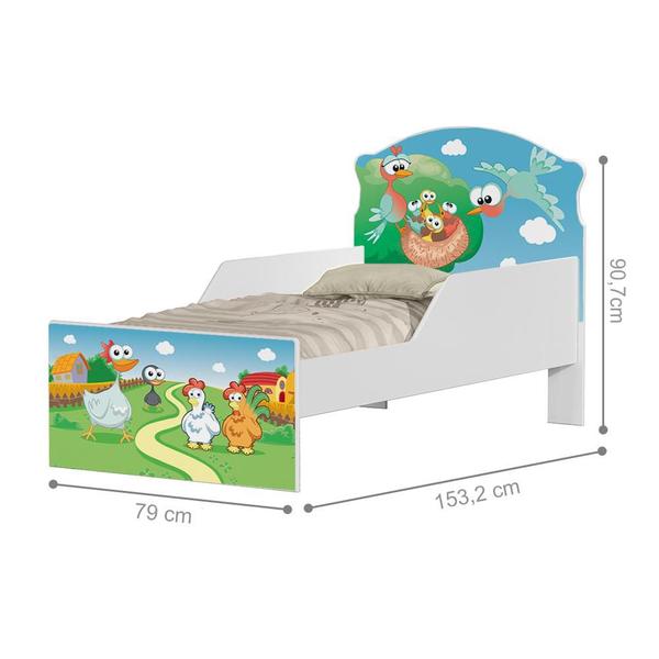 Imagem de Cama Infantil Fazendinha Encantada