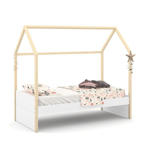 Cama Infantil Kids Liv com Colchão Physical D20 - Matic Móveis Imagem de Cama Infantil Kids Liv com Colchão Physical D20 - Matic Móveis