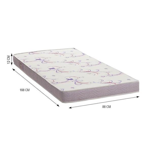 Cama Infantil Kids Liv com Colchão Physical D20 - Matic Móveis Imagem de Cama Infantil Kids Liv com Colchão Physical D20 - Matic Móveis