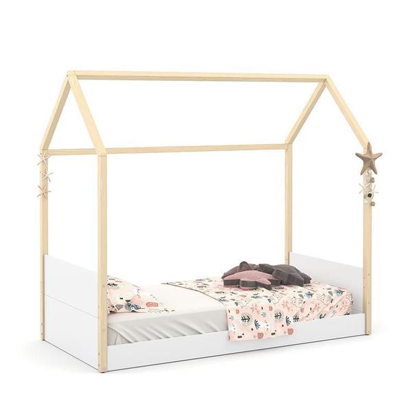Cama Infantil Kids Liv com Colchão Physical D20 - Matic Móveis Imagem de Cama Infantil Kids Liv com Colchão Physical D20 - Matic Móveis