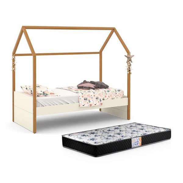 Imagem de Cama Infantil Kids Liv com Colchão Supreme D33 Freijó - Matic Móveis