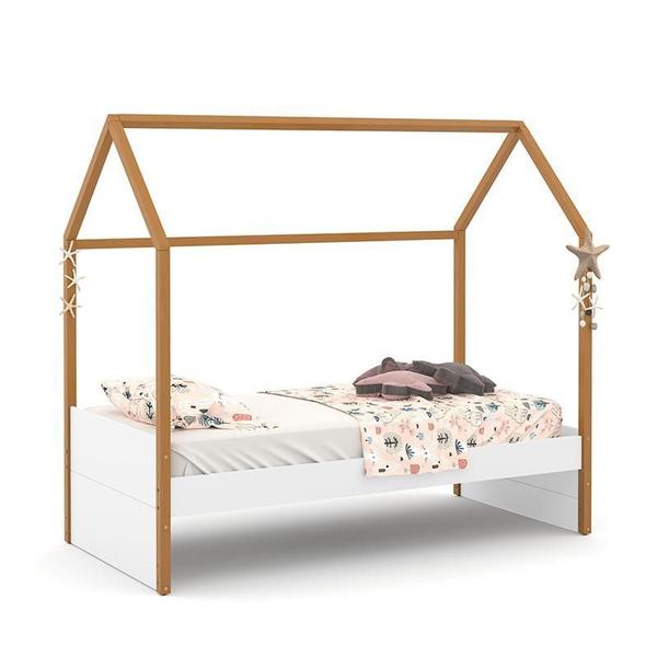 Imagem de Cama Infantil Kids Liv com Colchão Supreme D33 Freijó - Matic Móveis