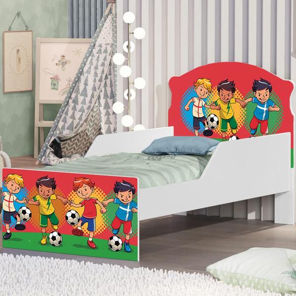 Cama Infantil Meninos Futebol Com Colchão - Mais de Casa Imagem de Cama Infantil Meninos Futebol Com Colchão