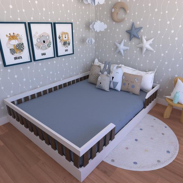 Imagem de Cama Infantil Montessoriana Casal Cori Yescasa