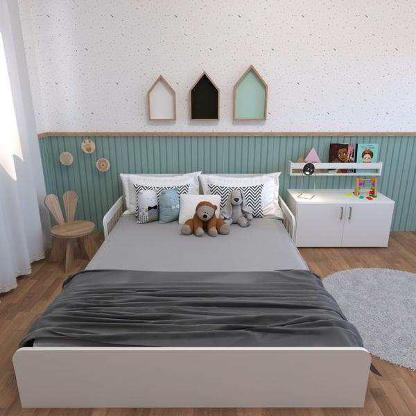 Imagem de Cama Infantil Montessoriana Casal New Cori Yescasa