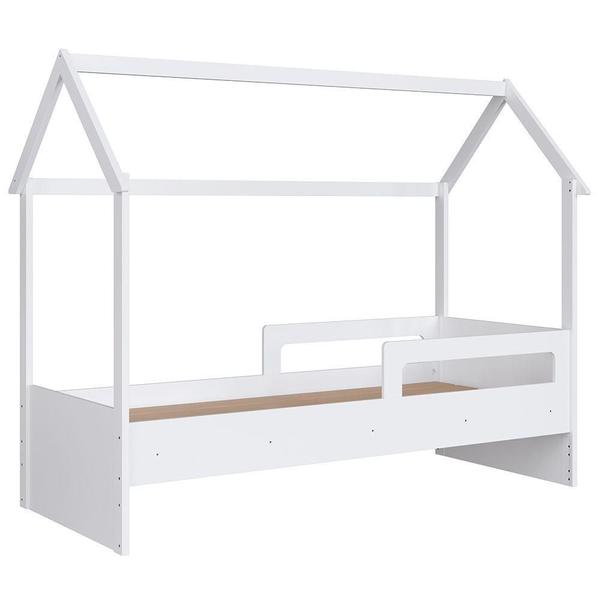 Imagem de Cama Infantil Montessoriana Casinha Infix C06 Branco - Mpozenato