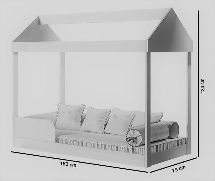 Imagem de Cama Infantil Montessoriana Crystal Baby