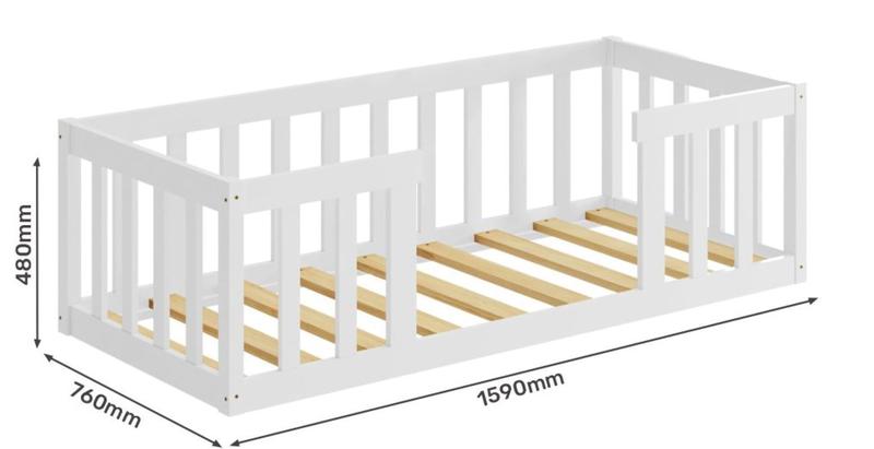 Imagem de Cama Infantil Montessoriana Encanto Com Colchão