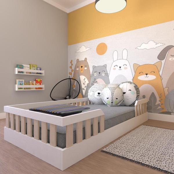 Imagem de Cama Infantil Montessoriana Solteiro Cori Yescasa