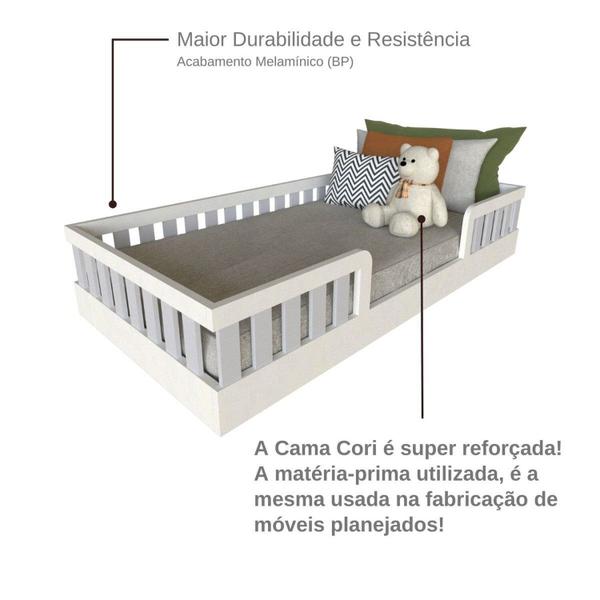 Imagem de Cama Infantil Montessoriana Solteiro Sol Yescasa