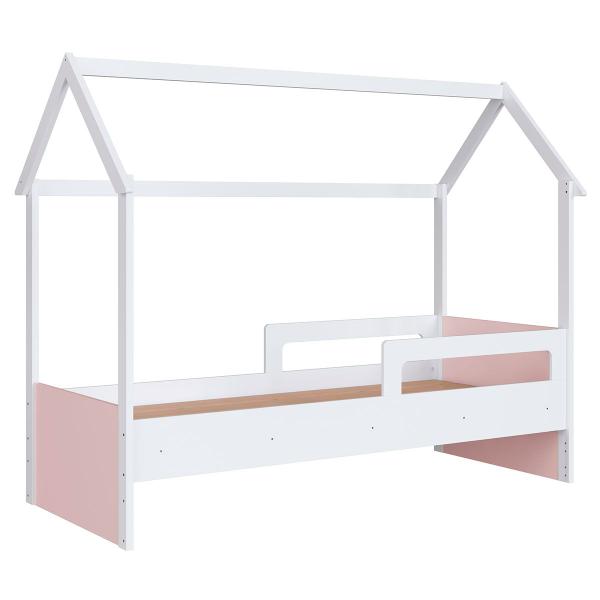 Imagem de Cama Infantil Montessoriana Soninho Branco/Rosa - Panorama Móveis