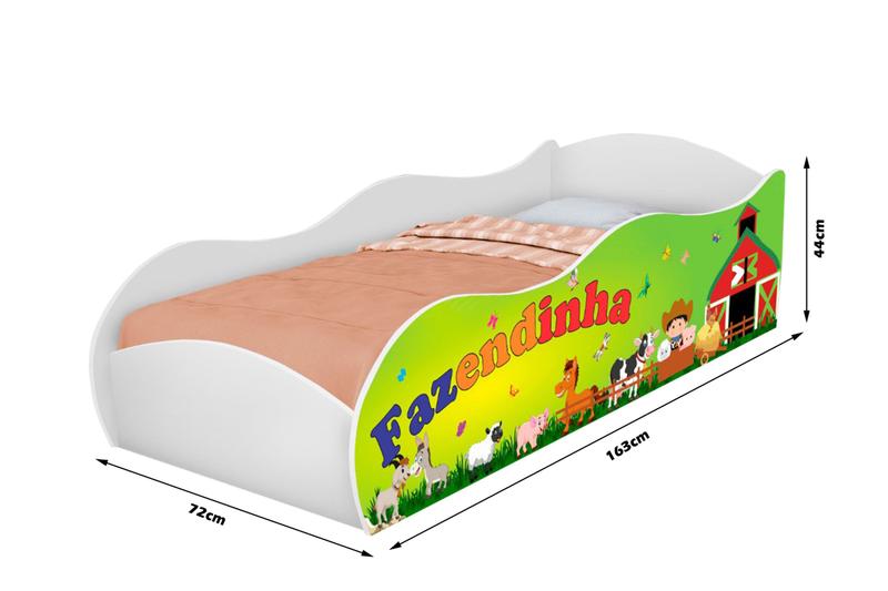 Imagem de Cama Infantil New Meninos com Colchão