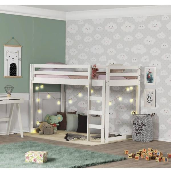 Imagem de Cama Infantil Prime Alta II Branco Casatema