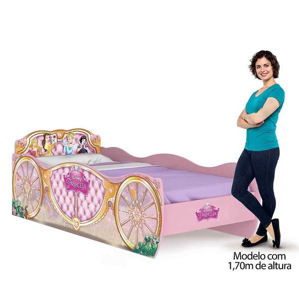 Imagem de Cama Infantil Princesas Disney Star Rosa - Pura Magia