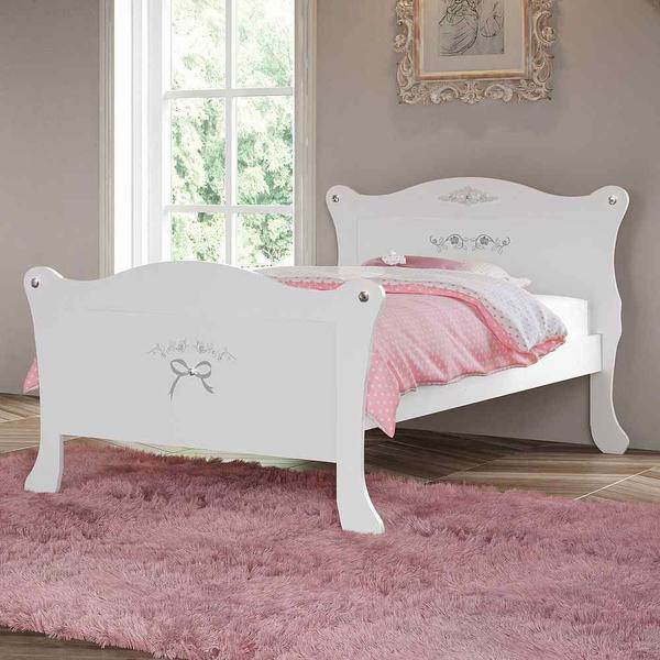 Imagem de Cama Infantil Provence Clean Branca Pura Magia