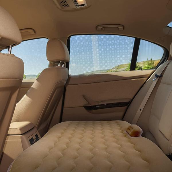 Cama Inflável Colchão Carro Veicular Viagem Bege Resistente - Veon Imagem de Cama Inflável Colchão Carro Veicular Viagem Bege Resistente