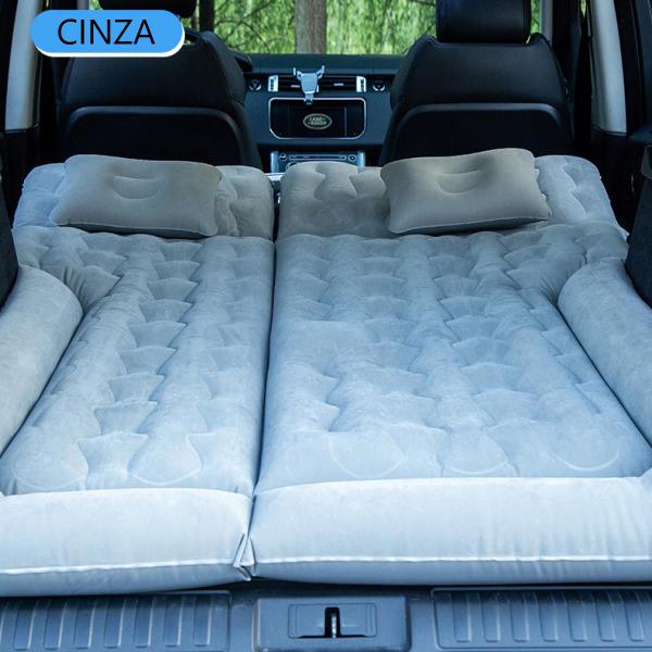 Imagem de Cama Inflável Colchão SUV ônibus Caminhonete Viagem Cinza