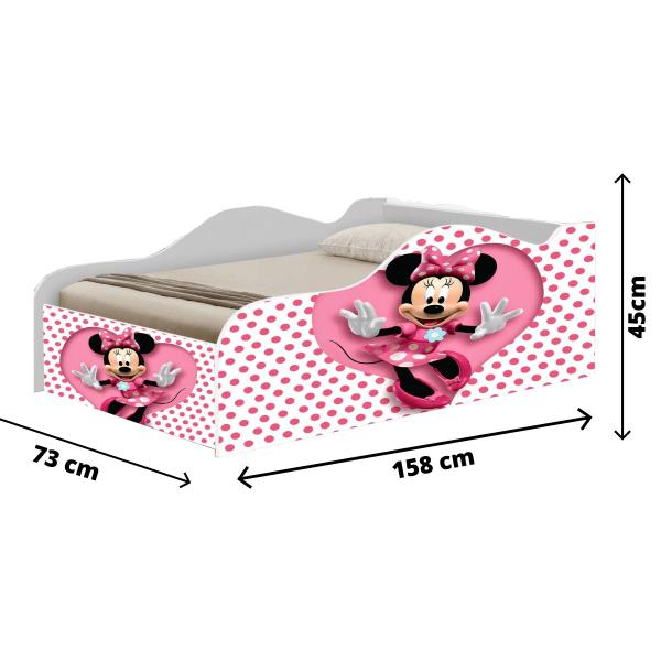 Imagem de Cama Juvenil Para Meninas Minnie Rosa