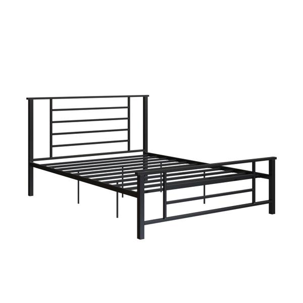 Imagem de Cama King em Ferro Estilo Industrial Emy Preto