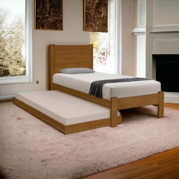 Cama Lara Solteiro Imbuia com Auxiliar Atraente - Atraente Móveis Imagem de Cama Lara Solteiro Imbuia com Auxiliar Atraente