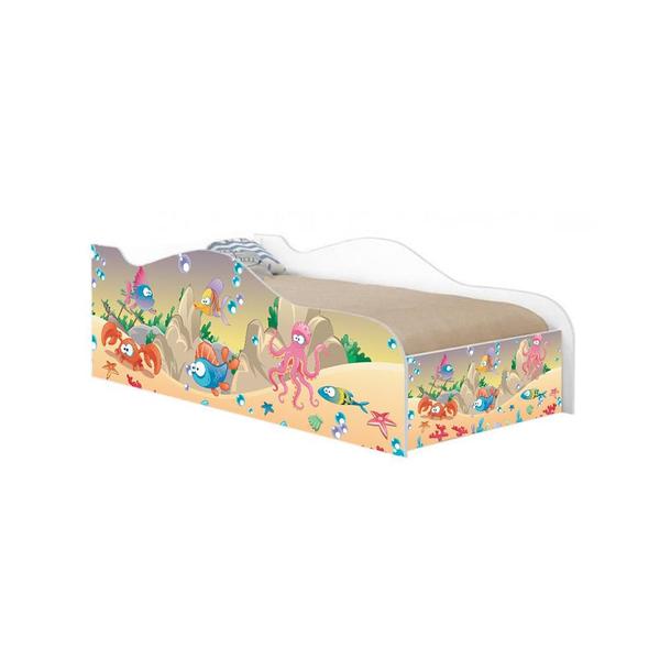 Cama Like Peixes Amigos Solteiro Com Colchão - Mais de Casa Imagem de Cama Like Peixes Amigos Solteiro Com Colchão