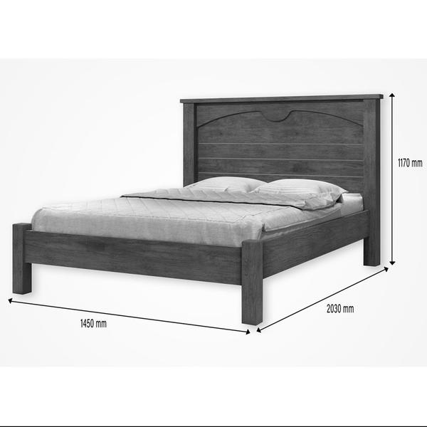 Imagem de Cama Lion Casal  Quarto 100% MDF Branco JA Móveis