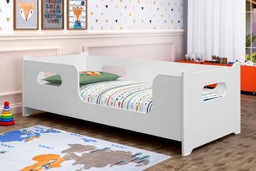 Imagem de Cama Montessori Infantil Branca Crescimento Seguro - LV